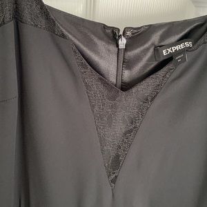 Express medium black dress